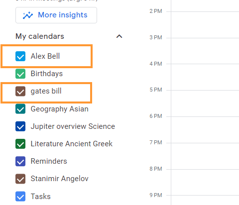 GAT+ Google Calendar Audit: Add additional Owners to Any Existing Calendar 3